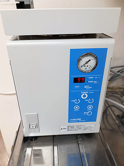 タービン滅菌用ミニオートクレーブ